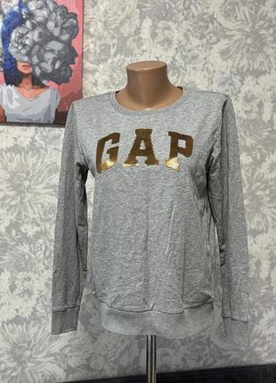 Світшот сірий жіночий