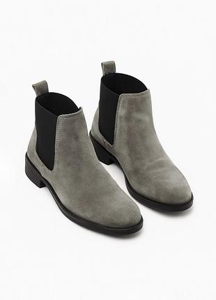 Стильные замшевые челси office, 38 размер