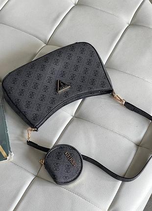 Сумка жіноча guess noelle багет 2 в 1 ❤️‍🔥