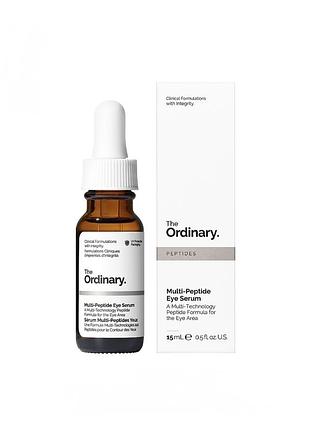 Мультипептидна сироватка для шкіри навколо очей the ordinary multi peptide eye serum  15 мл