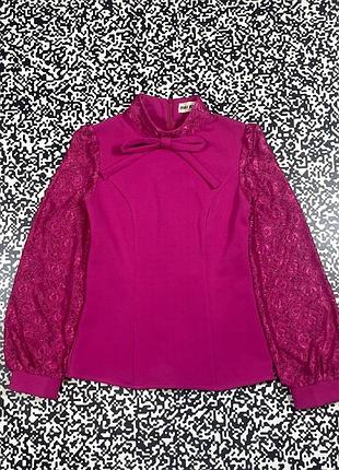 Оригінальна вінтажна блуза сорочка miu miu luxury