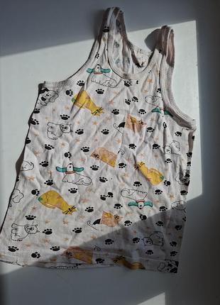 Детская майка