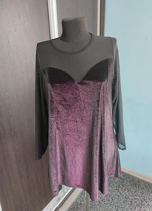 Блуза большой размер