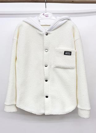 Джемпер -сорочка тедді