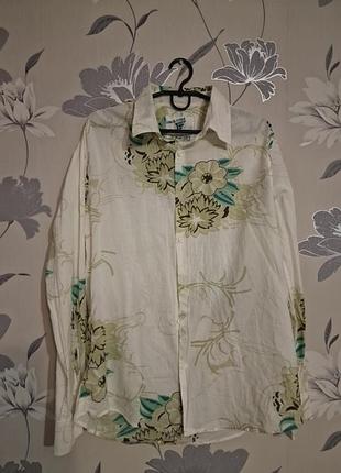 Рубашка в квіти