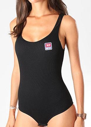 Боді чорний з логотипом оригінал diesel xs