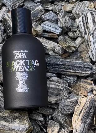 Чоловічі парфуми  black tag intense від zara