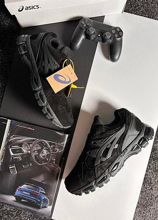 💠мужские кроссовки asics gel-kayano trainer all black