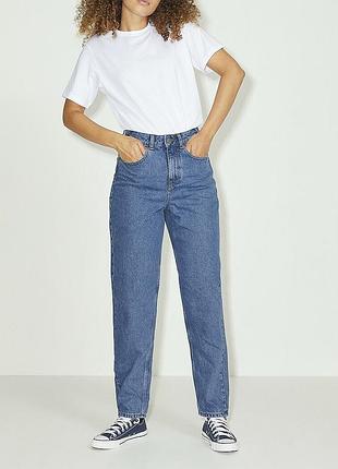 Новые джинсы mom fit высокая посадка, 44-46