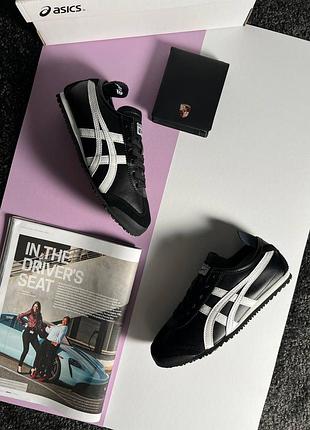 🌺жіночі кросівки   asics onitsuka tiger mexico 66 black