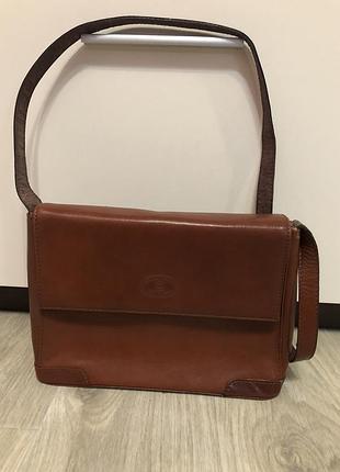 Вінтажна шкіряна сумка 👜