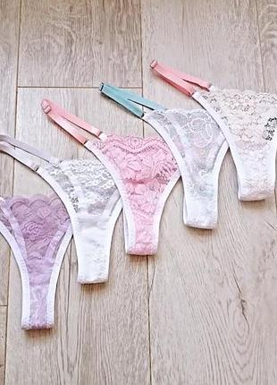 Мереживні трусики з регулюванням