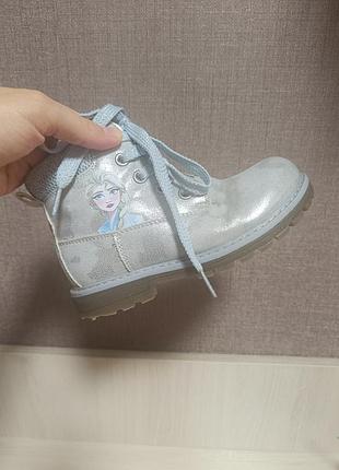 Осенние ботиночки disney на девочку, 27р.