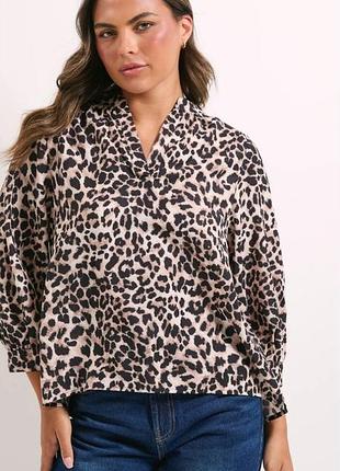 Блуза леопринт