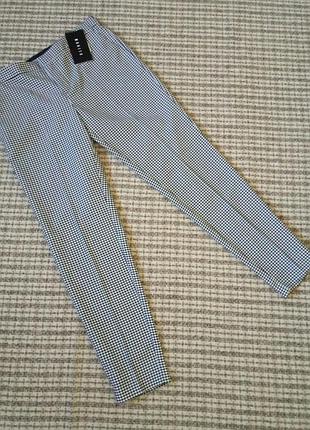 Новенькие брюки в клетку mohito