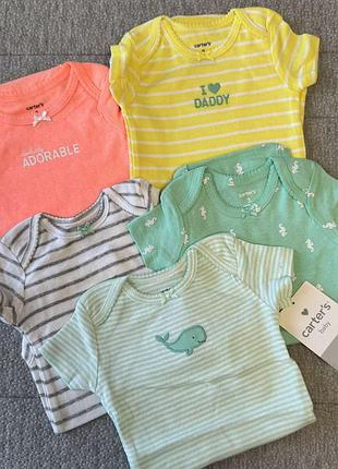 Боді з коротким рукавом картерс carters