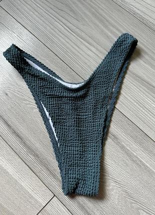 Плавки низ від купальника жатка танга бразиліана