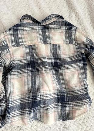 Тепла сорочка, куртка zara 4