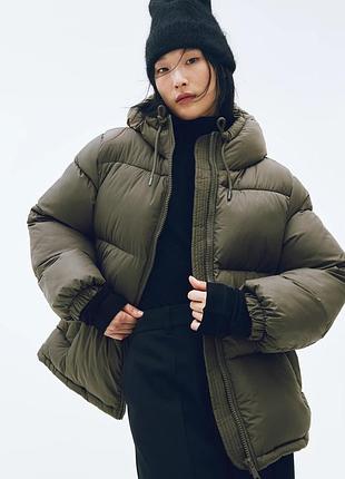 Курточка, пуффер h&amp;m, оверсайз