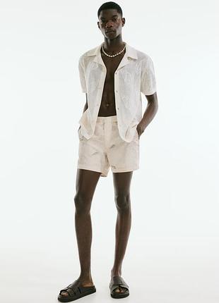 Шорты плавки h&m с принтом!