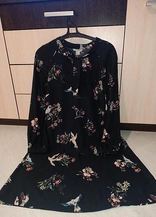 Платье с принтом h&amp;m