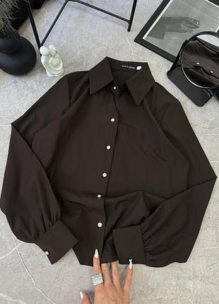 Рубашка с вырезом