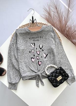 Кофта з паєтками george на 5-6 років