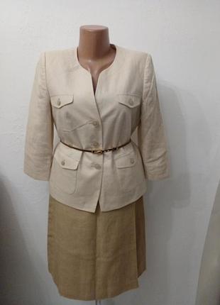 Хороший качественный льняной жакет paul kehl