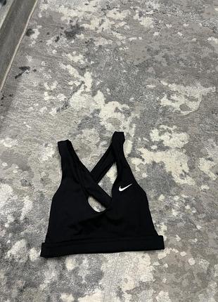 Спортивний жіночий женский  кроп топ топік для бігу для спорту nike