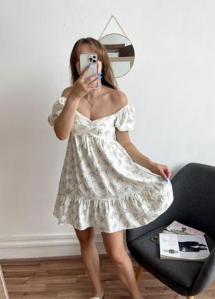 Лляна сукня