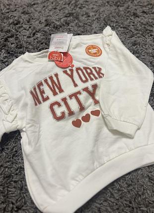 Чудовий теплий світшот для маленьких стильних дівчаток