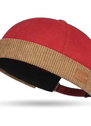 Шапка біні / шапка-докер / docker cap / кепка без козирка / докерка