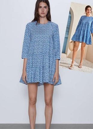 Сукня zara, плаття zara, платье zara, платье zara, хлопковое платье, бавовняна сукня.
