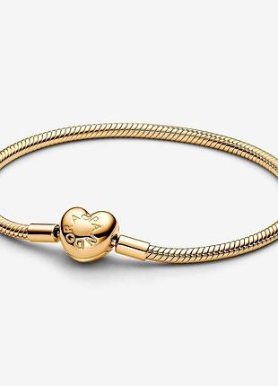 Золотий браслет pandora