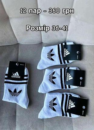 Високі шкарпетки 36-41 розмір 12 пар розпродаж