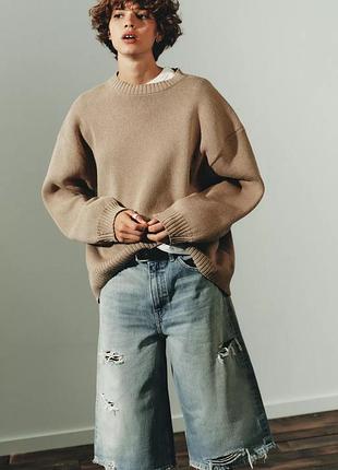 Светр жіночий вільний трикотажний zara new