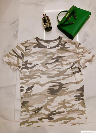 Футболка милитари камуфляж, размер м-л