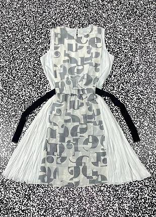 Оригінальна жіноча монограмна міді сукня iceberg luxury