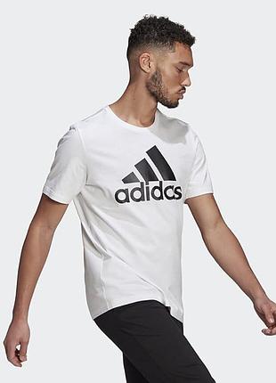Футболка мужская белая оригинал adidas код 191985987179
adidas mens essentials big logo tee