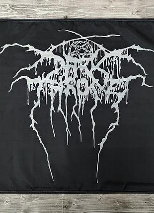 Прапор darkthrone - logo 60х90 см плакат постер рок метал