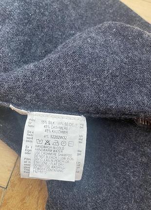 Теплая мягкая безрукавка twelve&go натуральный шелк кашемир гольф кофта