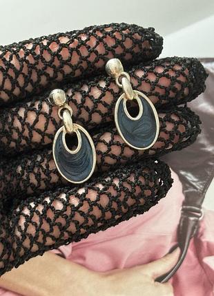 Елегантні вінтажні сережки, american vintage