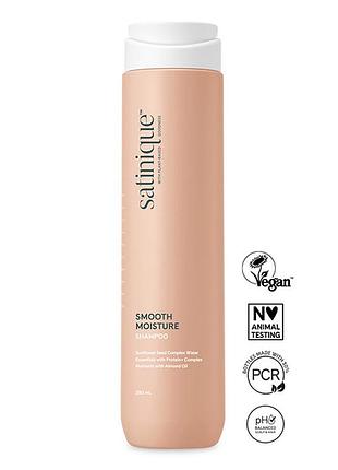 Зволожувальний шампунь для розгладження волосся amway амвей емвей satinique 280мл (126449)