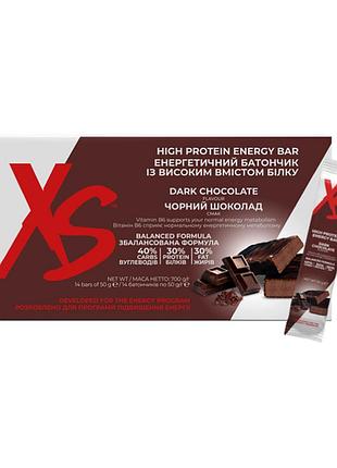Xs™ энергетический батончик с высоким содержанием белка вкус черный шоколад