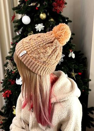 Женская вязаная шапка, теплая, новая