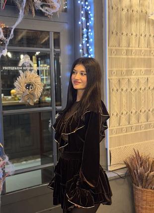 Шикарна сукня-комбез