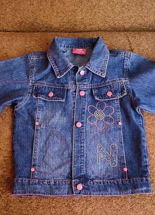 Куртка джинсовая для девочки