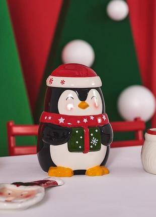 Банка для сладостей пингвин от sinsay
