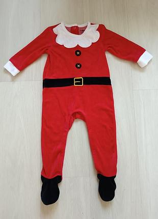 Новогодний человечек,  новогодний костюм санта клауса