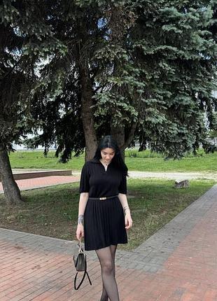 Сукня в стилі поло